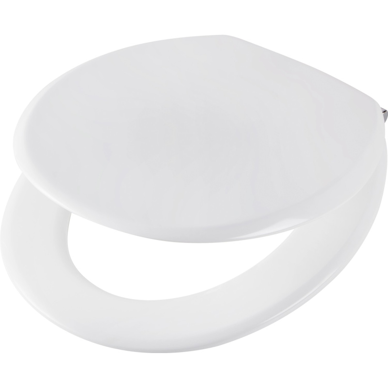 baliv WC sedátko Laya s dřevěným jádrem, SoftClose, bílá