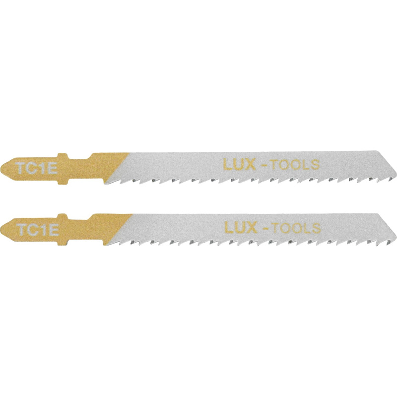 LUX Listy přímočaré pily HCS na dřevo a plast upínání T 75 mm