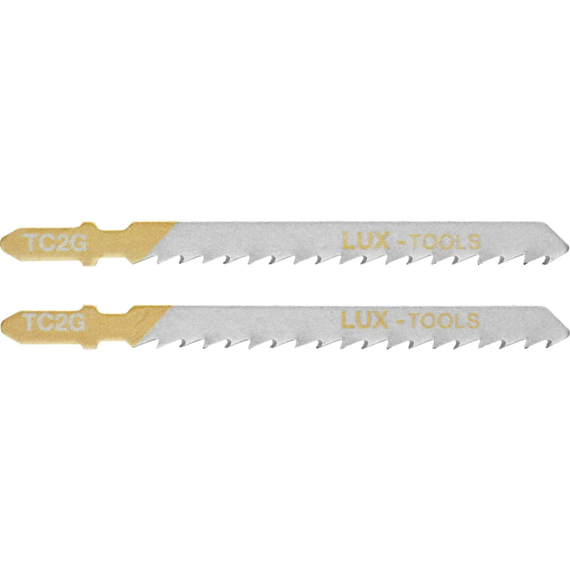LUX Listy přímočaré pily na dřevo upínání T 75 mm hrubé