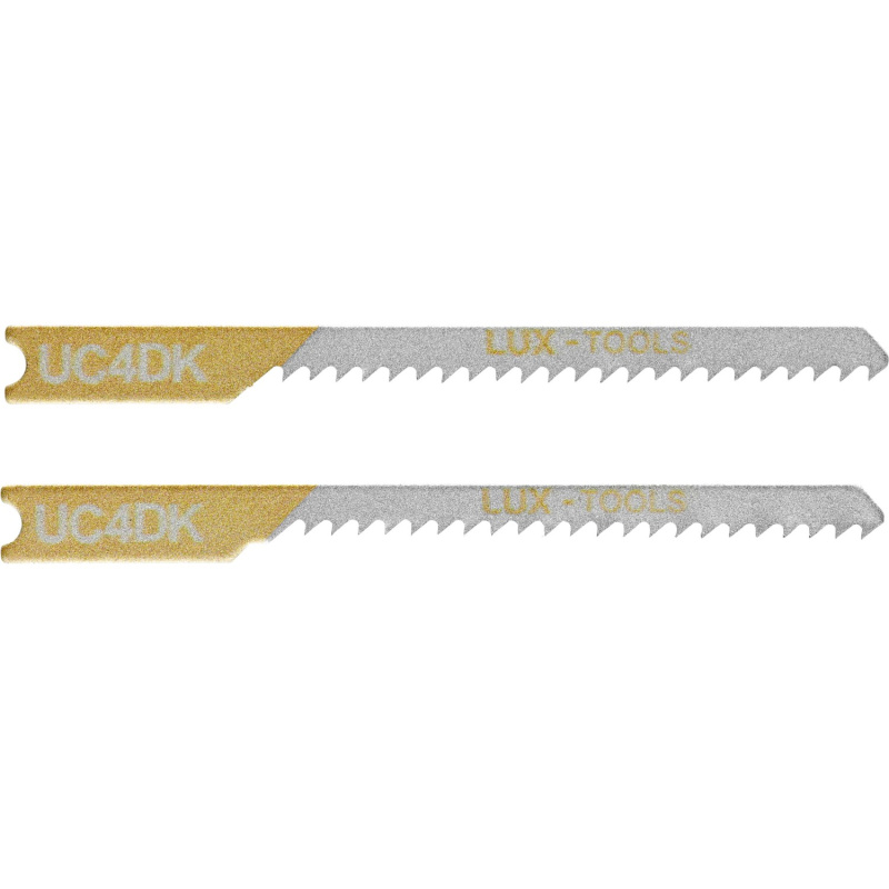 LUX Listy přímočaré pily na dřevo upínání U, 5 ks