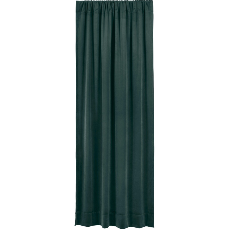 OBI Závěs s tunelem, tmavě zelený, 2 ks, 135 x 250 cm