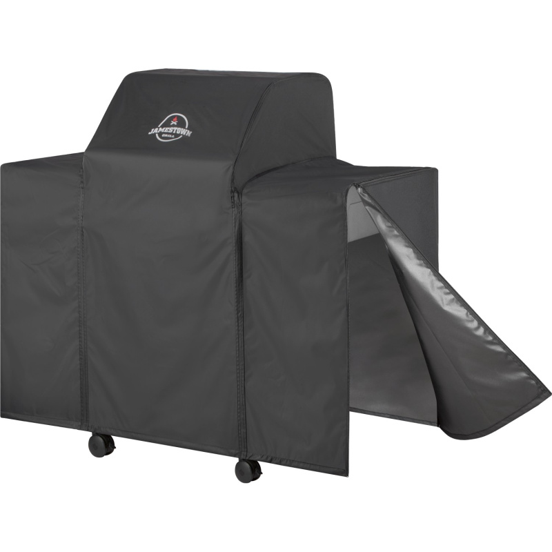 Jamestown Ochranný obal pro plyn. gril Knox se 2 hořáky a spod. skříňkou, černý