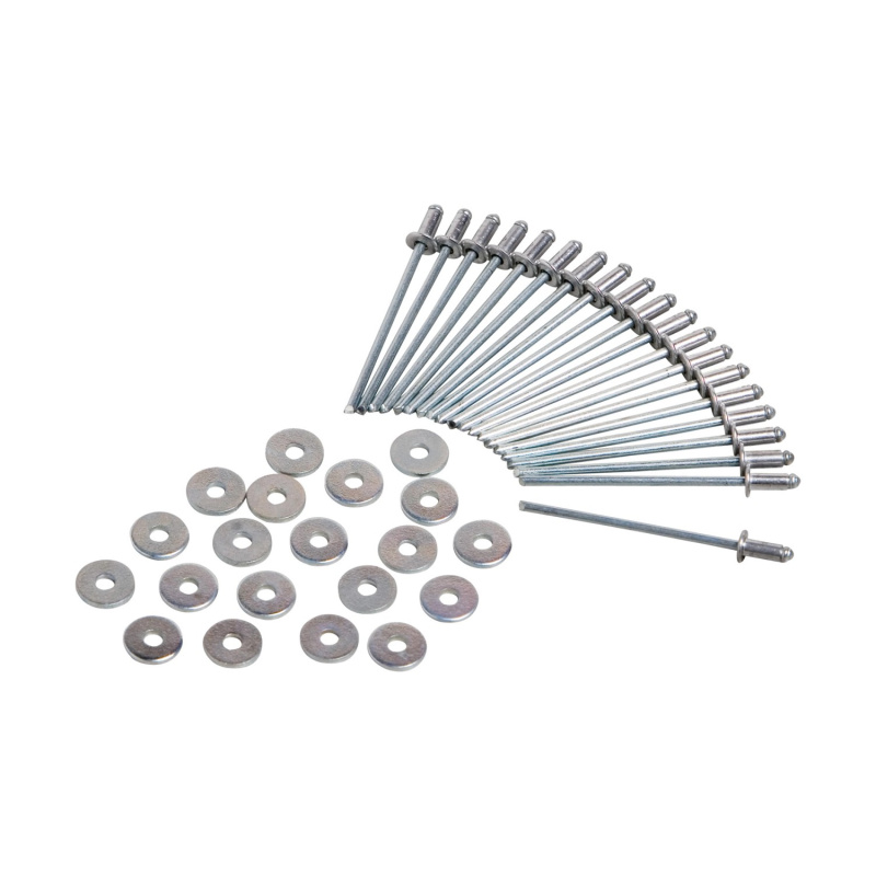 LUX Trhací nýty a podkládací podložky 4 x 10 mm