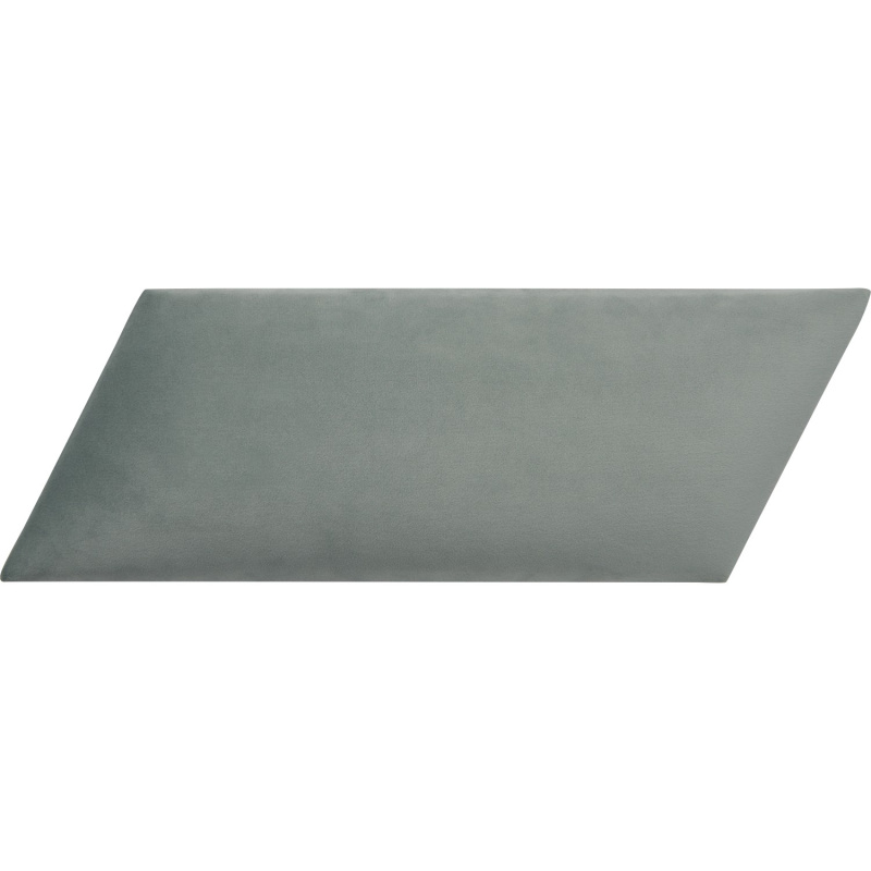 Nástěnný polstr Diamant levý 30 cm x 15 cm mátový sametový