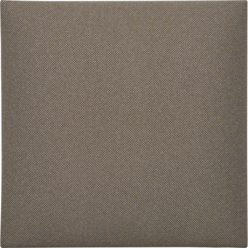 Nástěnný polstr čtverec 30 cm x 30 cm pískový sametový