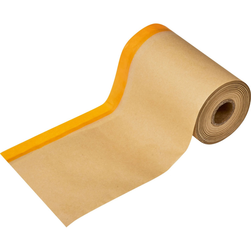 LUX-TOOLS PRO 2v1 Washi páska žlutá a krycí papír, 18 mm x 20 m