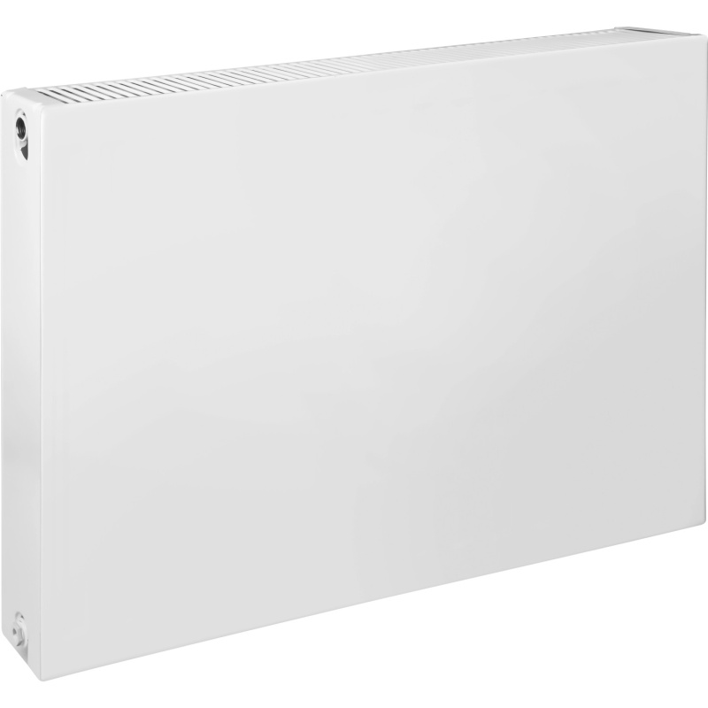Deskový radiátor hladký, bílá, 60 x 80 cm
