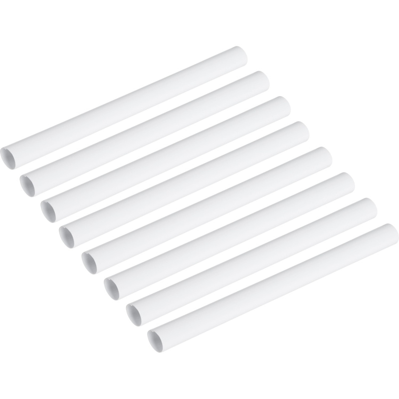 Obložení topných trubek, bílá, 200 mm, 8 ks