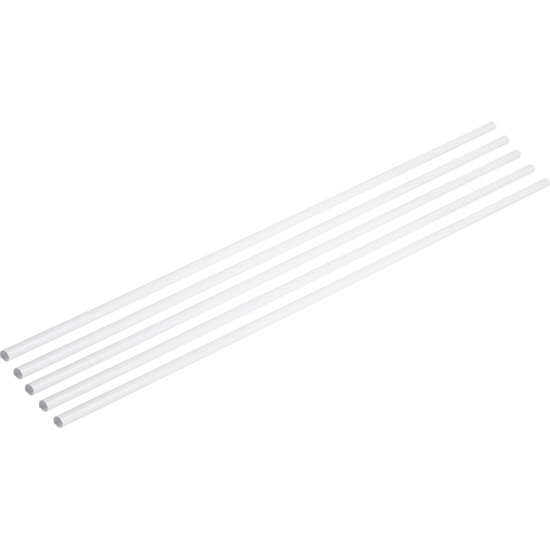 Obložení topných trubek, bílá, 1000 mm, 5 ks