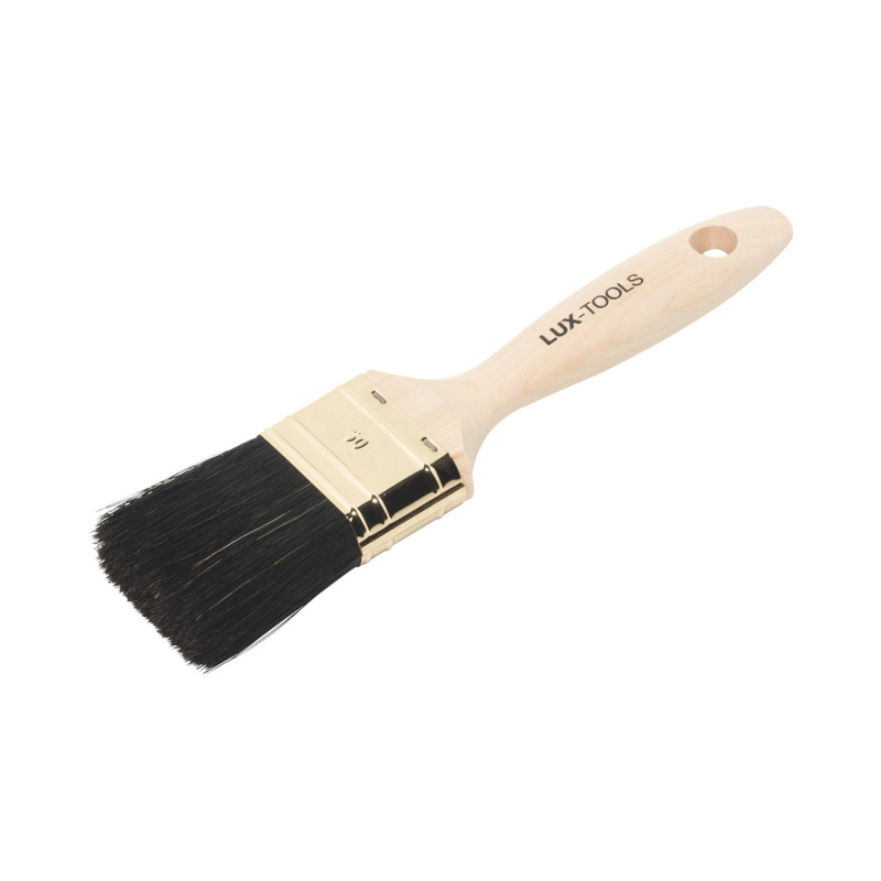 LUX Plochý lakýrnický štětec na laky se syntetickou pryskyřicí Profi 50 mm