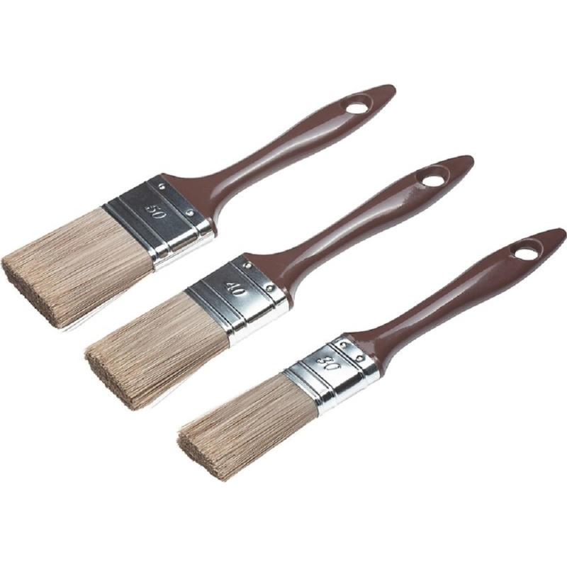 CLS Sada štětců na lazury, 3 ks