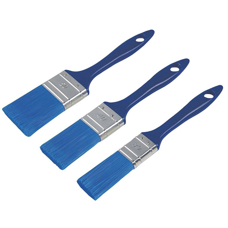 LUX Sada štětců na vodou ředitelné barvy a laky, 30 x 40 x 50 mm, 3 ks