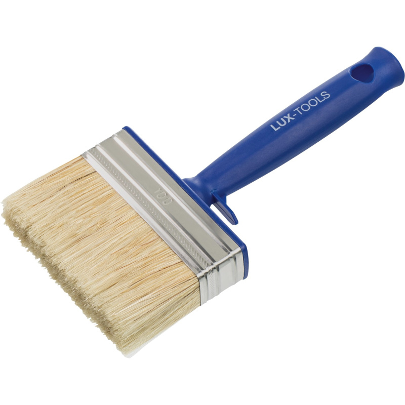 LUX-TOOLS Pološtětka hranatá na vodou ředitelné barvy, 100 x 30 mm