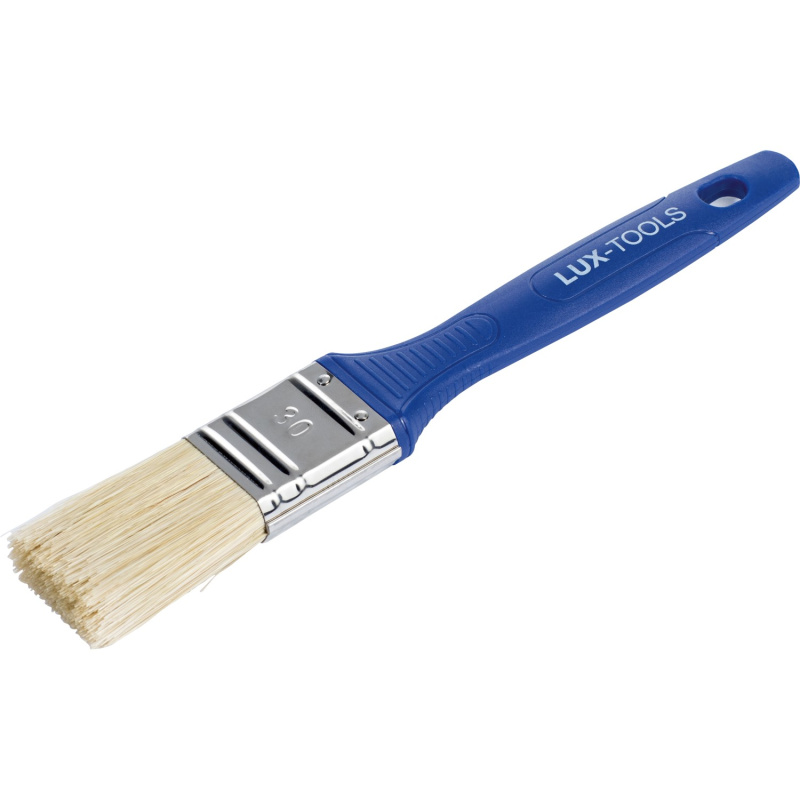 LUX-TOOLS Plochý štětec na vodou ředitelné barvy, 30 x 6 mm