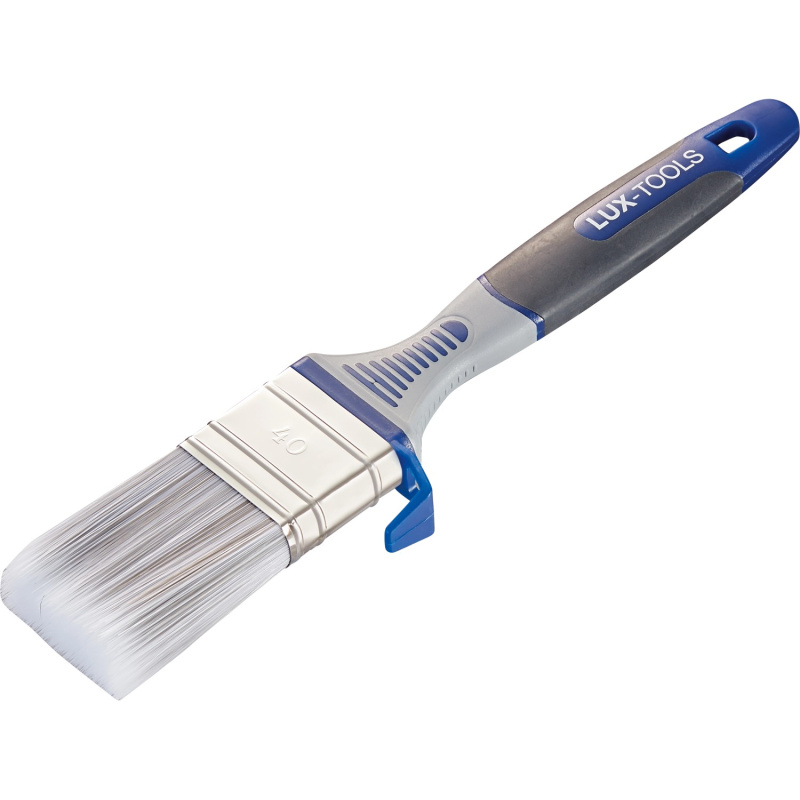 LUX-TOOLS PRO Plochý štětec lakovací 3K s háčkem, 40 x 9 mm