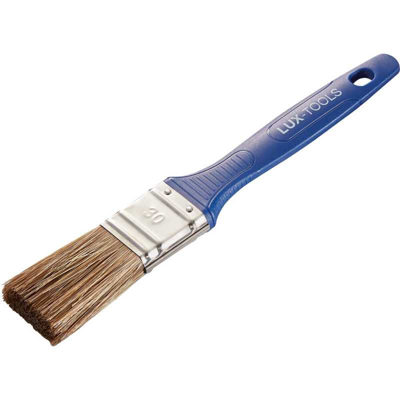 LUX-TOOLS Plochý štětec lazurovací, 30 x 6 mm