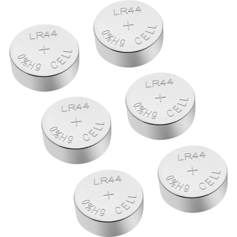 Alkalická knoflíková baterie AG13, 6 ks