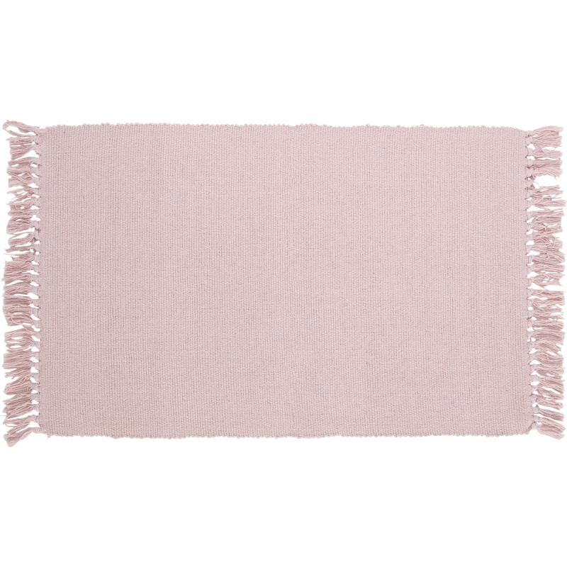 OBI Bavlněný koberec Uni starorůžový 50 x 80 cm