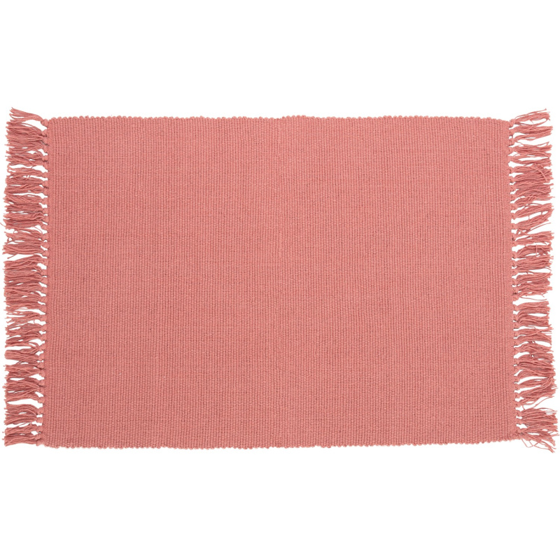 OBI Bavlněný koberec Uni terakota 50 x 80 cm