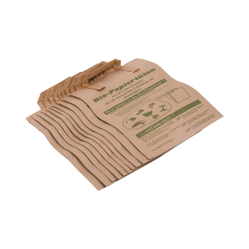 OBI Bio papírové tašky 10 l, 10 ks