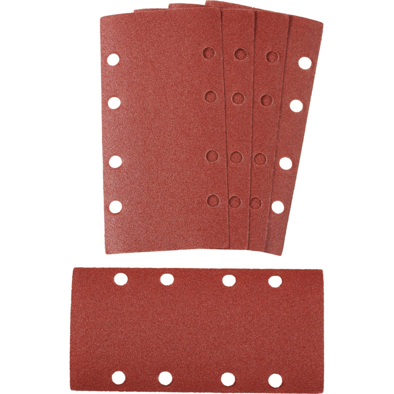 LUX Brusný papír Classic K180 děrovaný, 5 ks, 93 x 185 mm