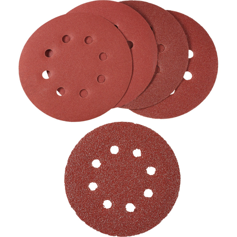 LUX Sada brusných podložek Classic pro excentrickou brusku průměr 125 mm 5dílná