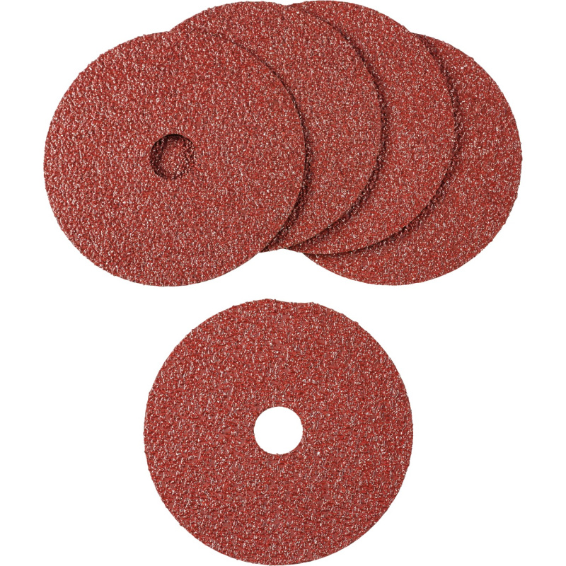 LUX Fíbrový kotouč Classic zrnitost 24, 5 ks, pr. 125 mm