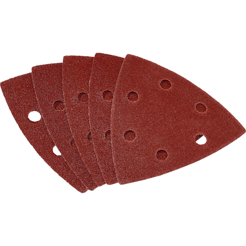 LUX Brusná podložka pro delta brusku Comfort, děrovaná, 96 x 96 mm, K320, 5 ks