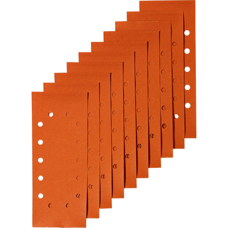LUX Brusný papír Classic, děrovaný, 115 mm x 280 mm, K120, 10 ks