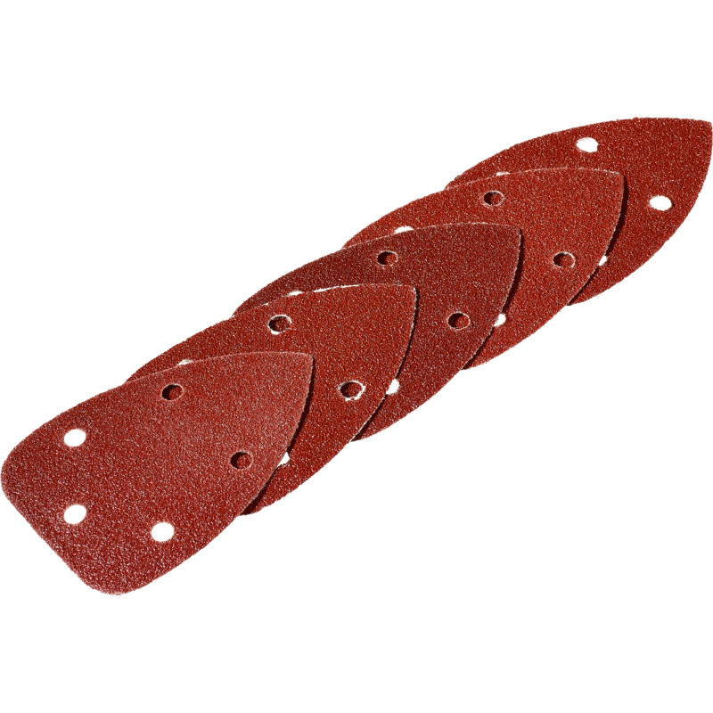 LUX-TOOLS Brusný papír pro delta brusku Comfort K180, 5 děr, 5 ks, 100 x 140 mm