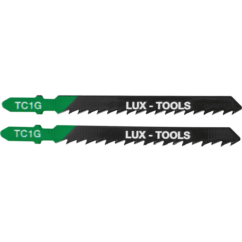 LUX Listy přímočaré pily na dřevo do 60 mm upínání T 75 mm hrubé