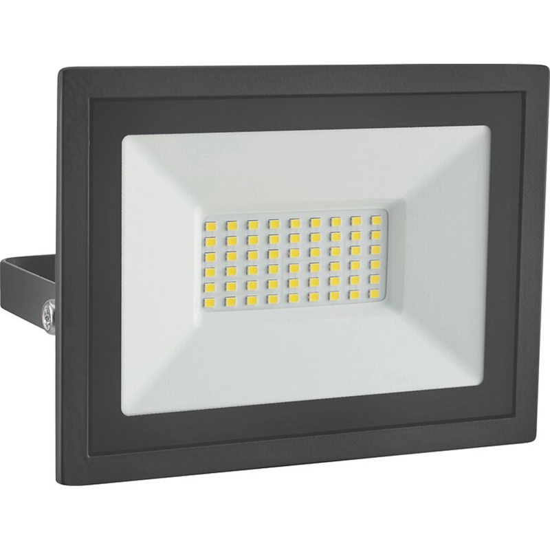 LED reflektor černý, 21 W, 2880 lm, 12 x 16 x 4,5 cm