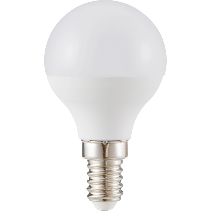 SMD LED žárovka E14 G45, 4,8 W, 470 lm, 4000 K