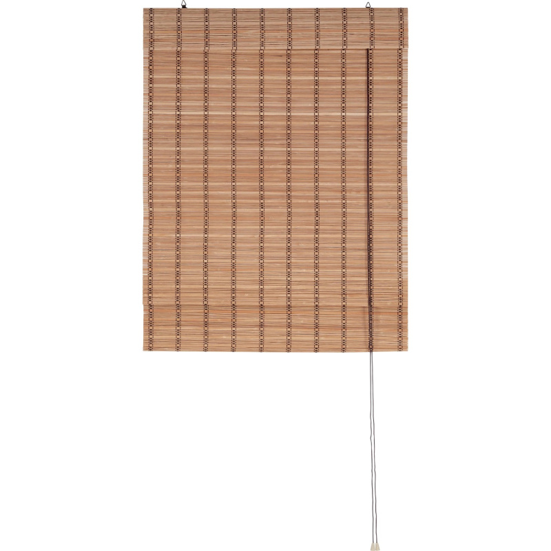 OBI Řasená bambusová roleta Mataro dub 100 x 160 cm