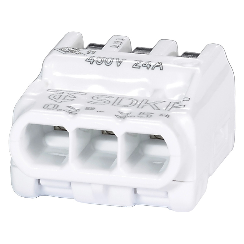 OBI Svorka s páčkou 3pólová pr. 0,2 - 2,5 mm, 5 ks