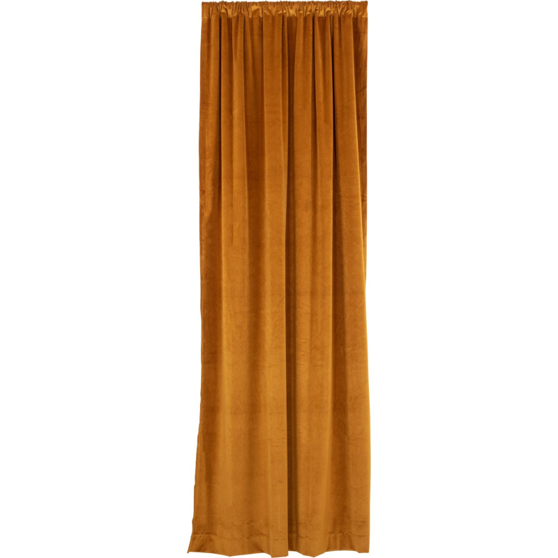 OBI Závěs s tunelem, hořčicový, 2 ks, 135 x 250 cm