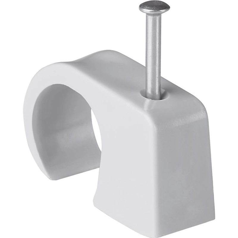 Expresní příchytky průměr 14 mm - 20 mm bílé, 10 ks