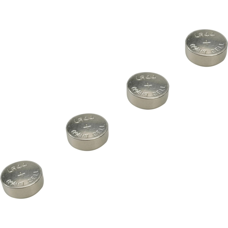 Alkalická knoflíková baterie LR44, 4 ks