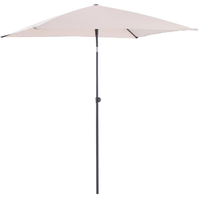 Balkonový slunečník Hermosa, béžová, 210 x 140 cm