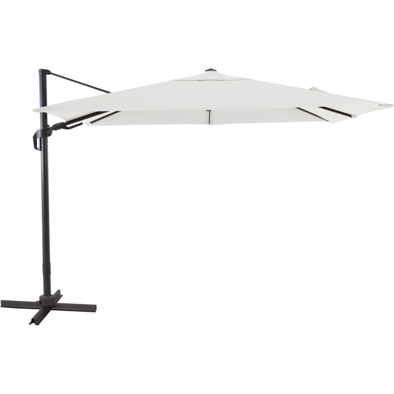 OBI Závěsný slunečník Aros krémově bílý 310 x 230 cm