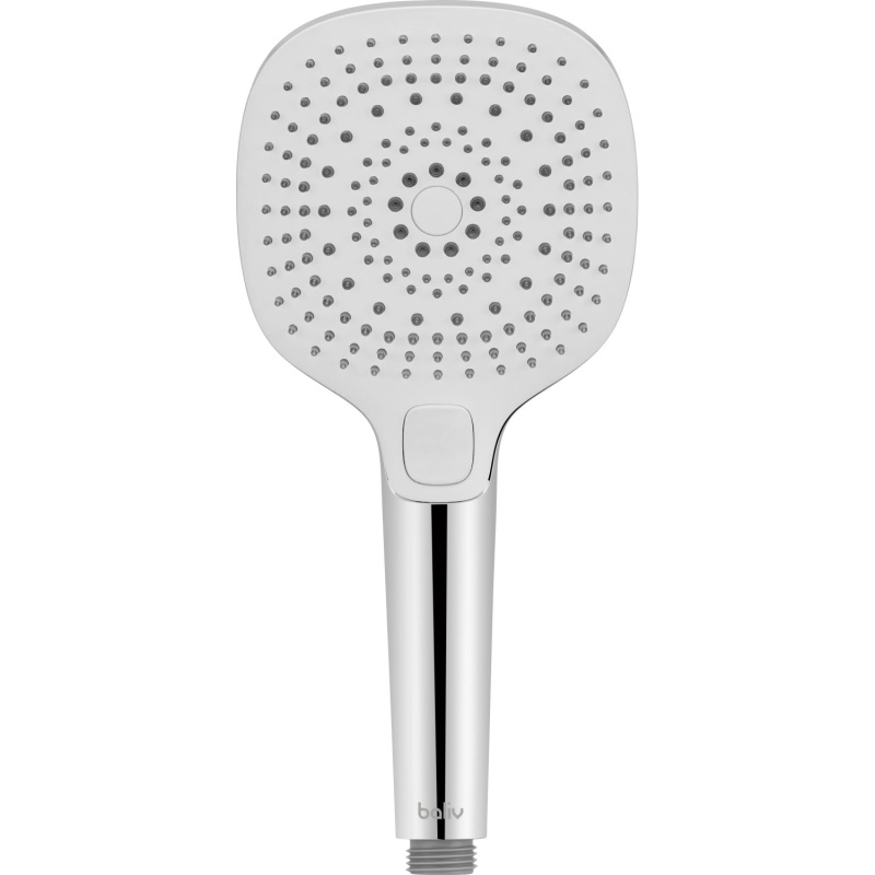baliv Ruční sprcha HBR-115.430, chrom/bílá, 3 proudy, pr. 11,5 cm