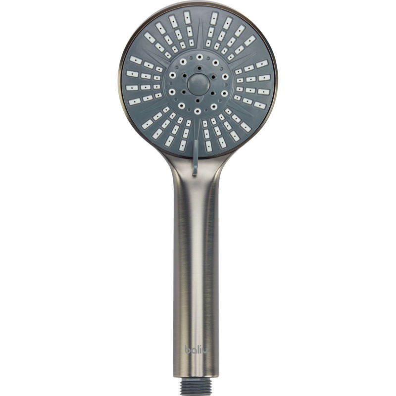 baliv Ruční sprcha HBR-100.22, 5 proudů, gunmetal, pr. 9,8 cm