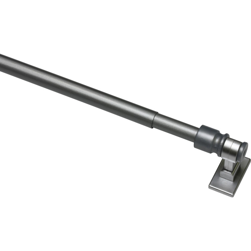 Gardinia Kavárenská tyčka California, stříbrná matná, pr. 12 mm, 55 - 85 cm