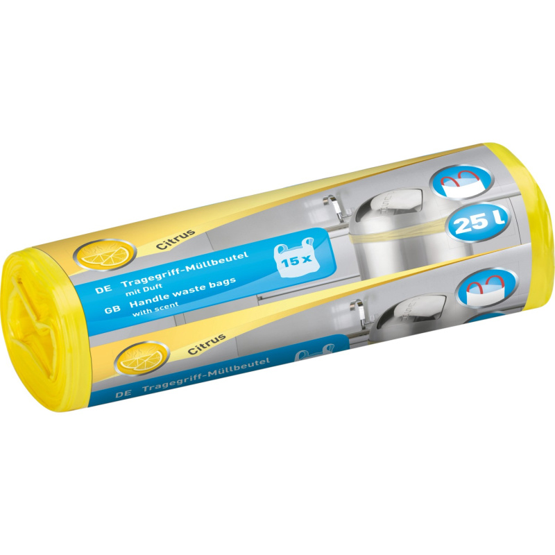 Pytel na odpadky 25 l s vůní, 15 ks