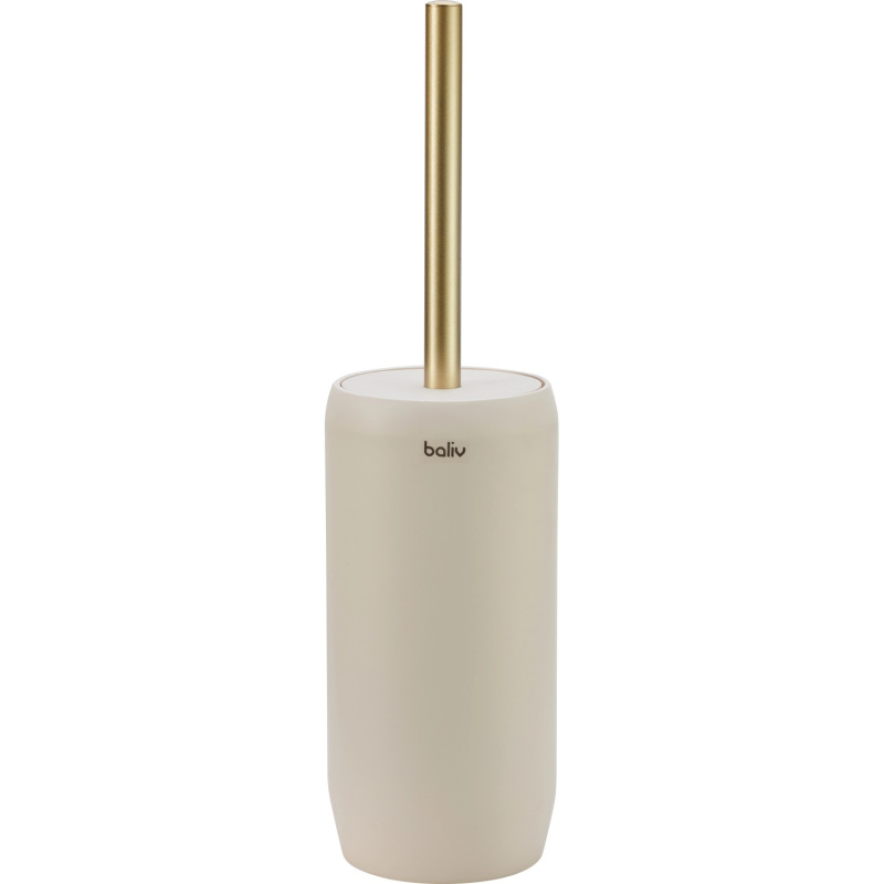 baliv Držák WC štětky, béžová barva, polyresin