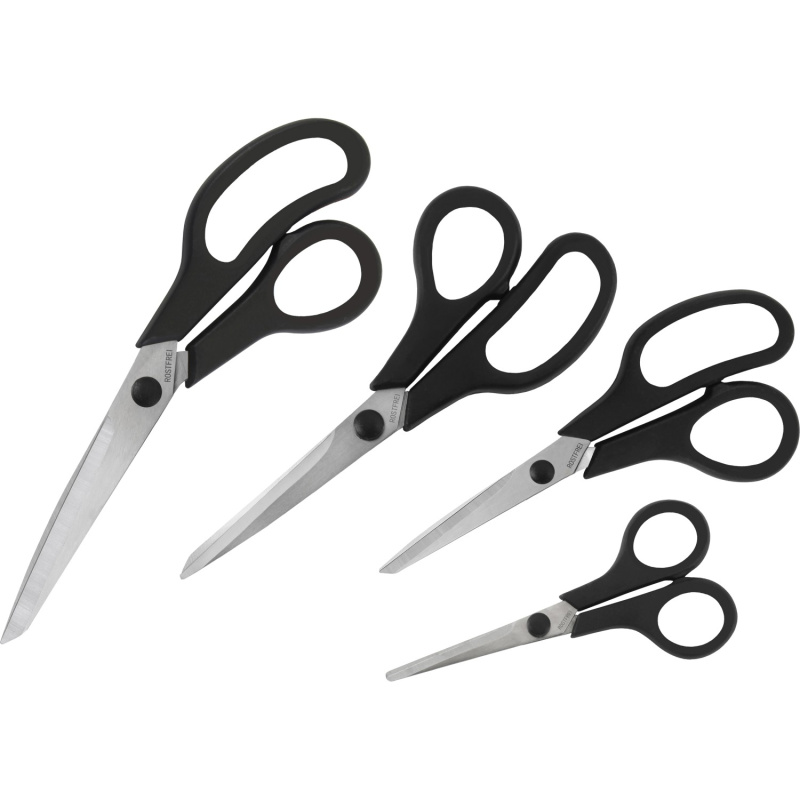 Sada nůžek do domácnosti, 4 ks