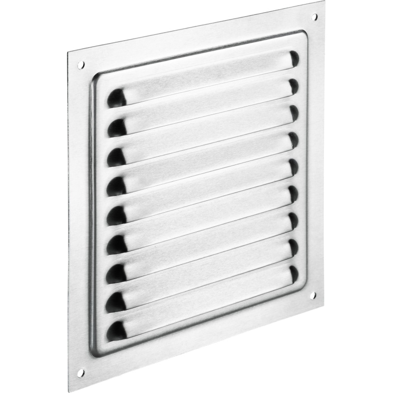 VLC Hliníková větrací mřížka stříbrná 150 x 150 mm