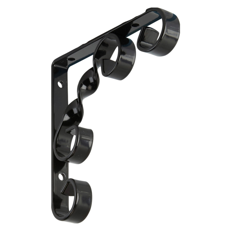 Konzole Jutta černá, zátěž 30 kg, 115 x 115 mm