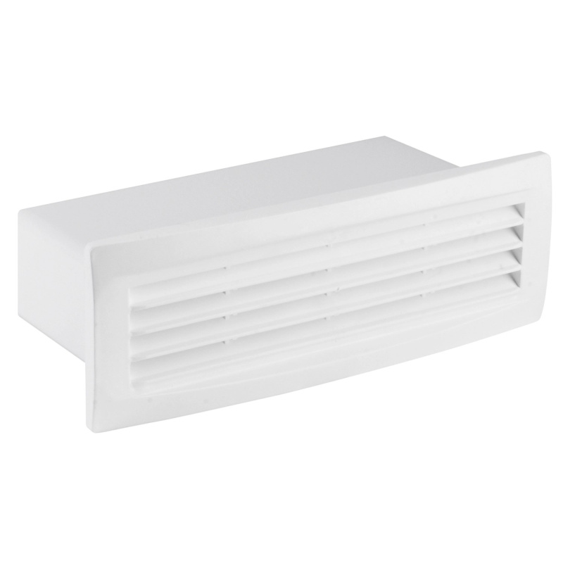 OBI Vnější větrací mřížka s čtyřhranným potrubím systém 125