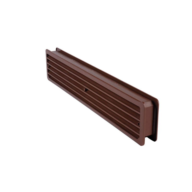 OBI Koupelnová větrací mřížka 460 mm x 92 mm hnědá